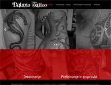 Tablet Screenshot of dalano-tattoo.com